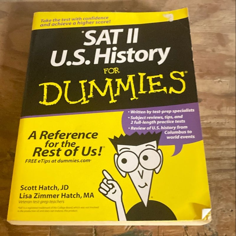 SAT II U. S. History for Dummies®