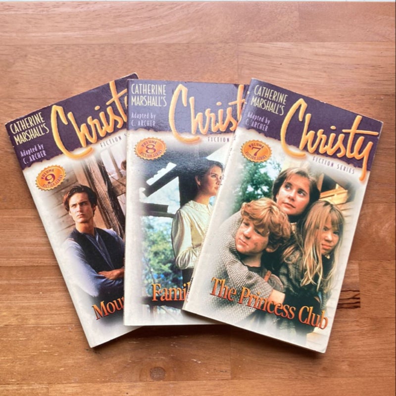 3 book bundle : Christy fiction series 