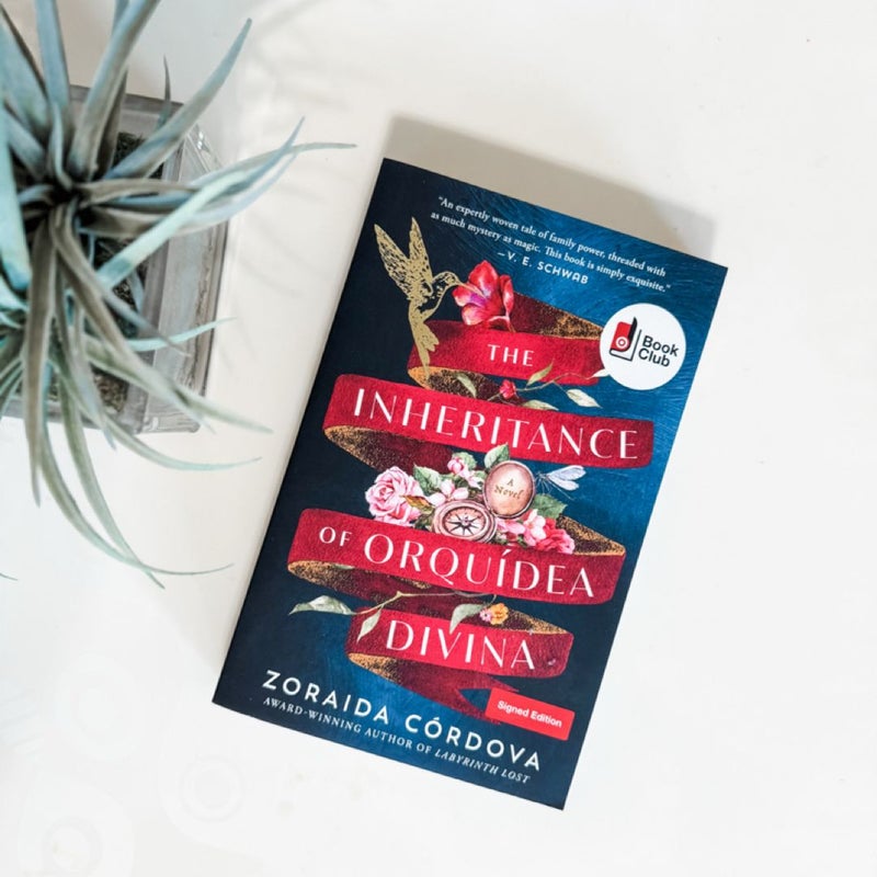 The Inheritance of Orquídea Divina **Signed Target Book Club Edition**