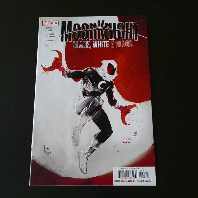 Moon Knight: Black, White & Blood #4