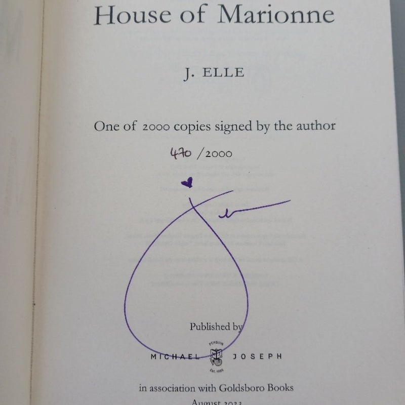 House of Marionne (Goldsboro Signed Edition)