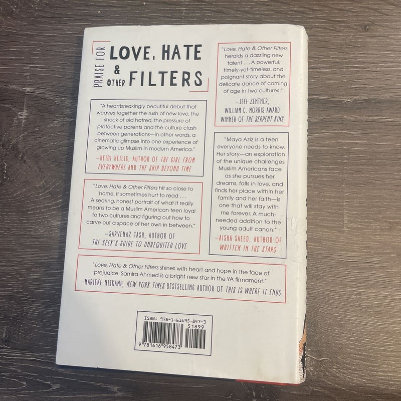 Love, Hate and Other Filters