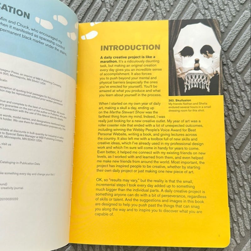 A daily creativity journal 