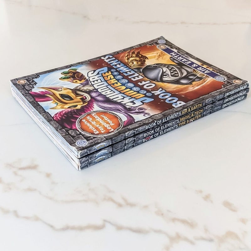 Skylanders Universe Book of Elements Bundle of 3