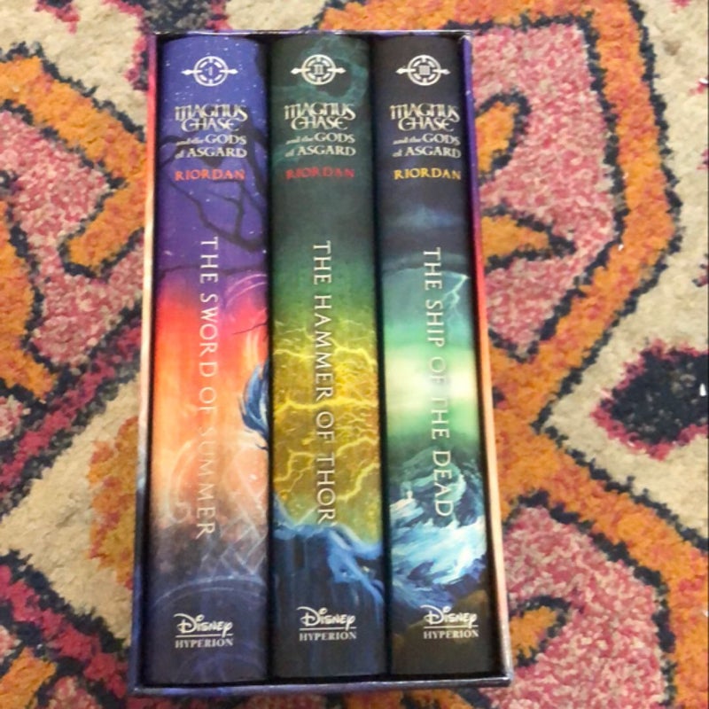 Magnus Chase and the Gods of Asgard Hardcover Boxed Set (Magnus Chase and the Gods of Asgard)