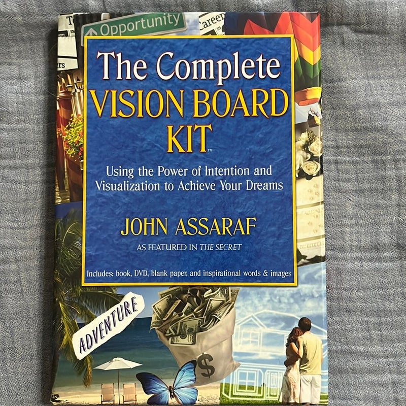 The Complete Vision Board Kit by John Assaraf, Hardcover