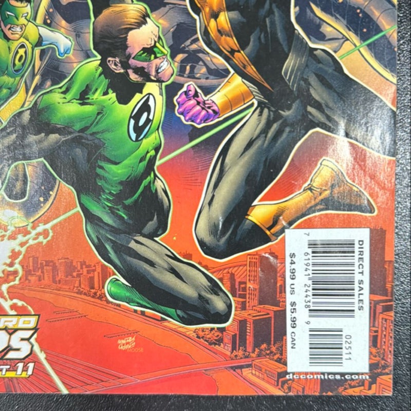 Green Lantern # 25 The Sinestro Corps War Part 11 Jan 2008 DC Comics