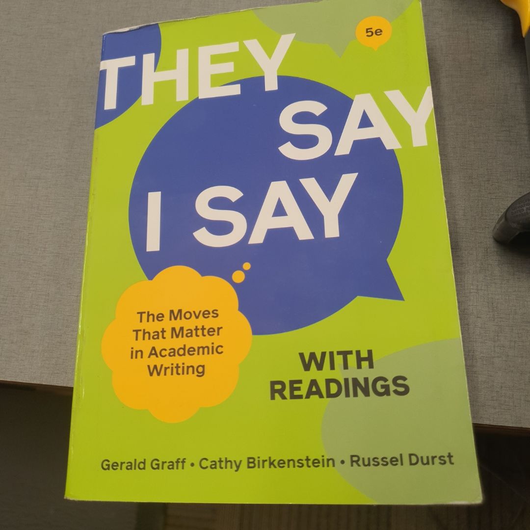 They Say / I Say with Readings