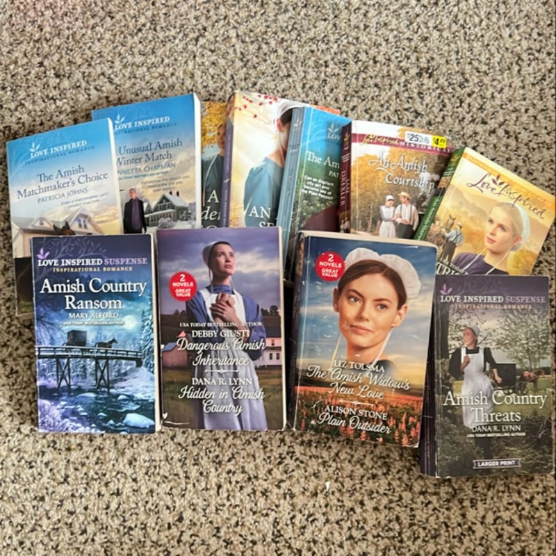 Amish Book Lot 