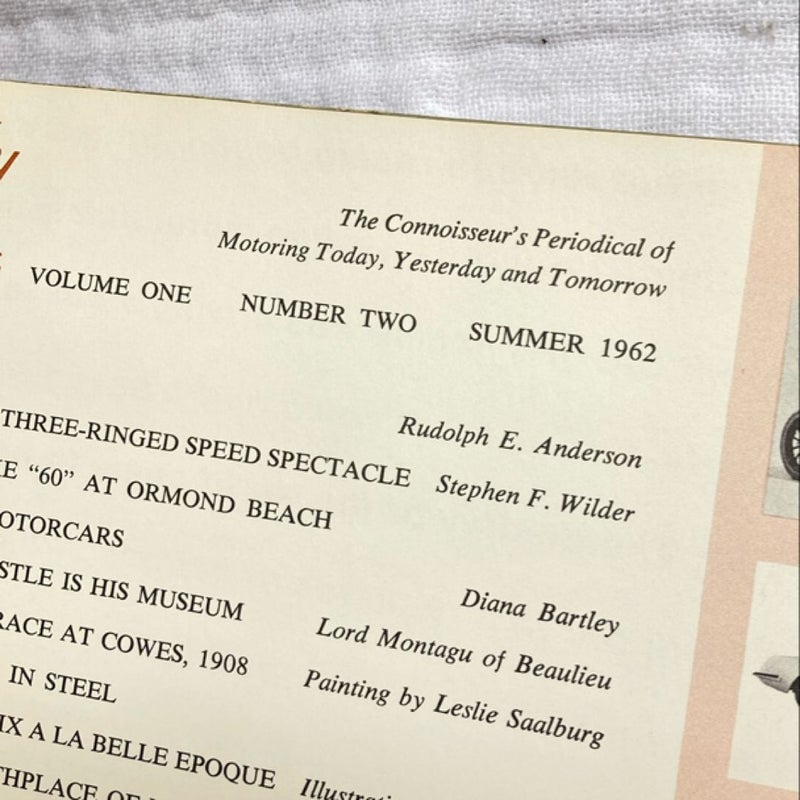 Automobile Quarterly Vol. 1 No. 2, Vol. 8 No. 2 & 4, Vol. 9 No. 4