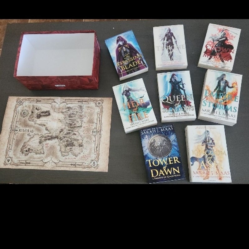 Throne of Glass UK box set