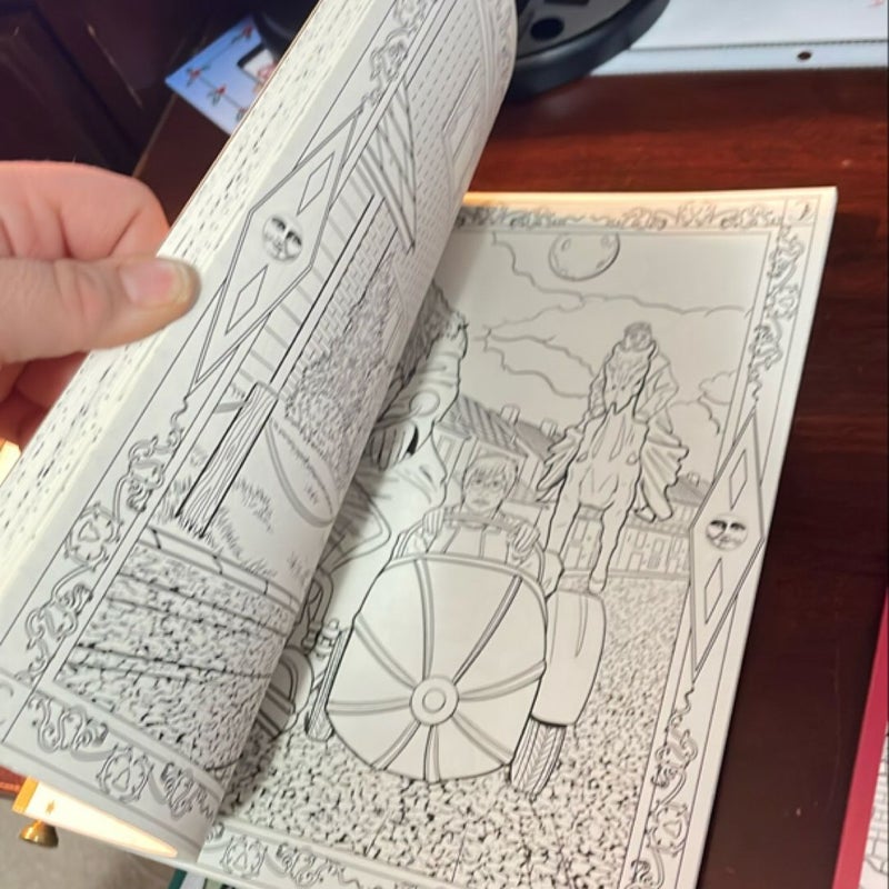 Harry Potter - The Coloring Book and Magical Places and Characters