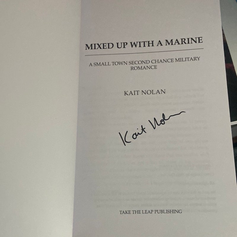 Mixed up with a Marine (Signed By Author)