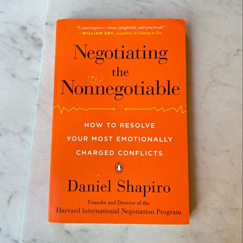 Negotiating the Nonnegotiable