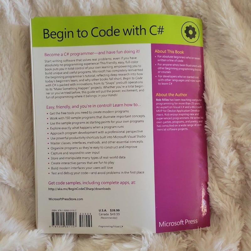 Begin to Code with C#