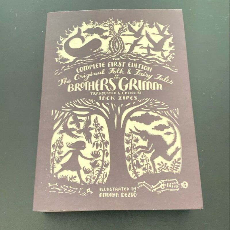 The Original Folk and Fairy Tales of the Brothers Grimm