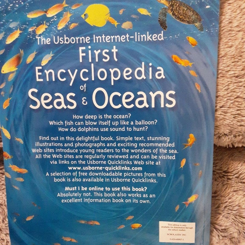 First encyclopedia of seas & oceans