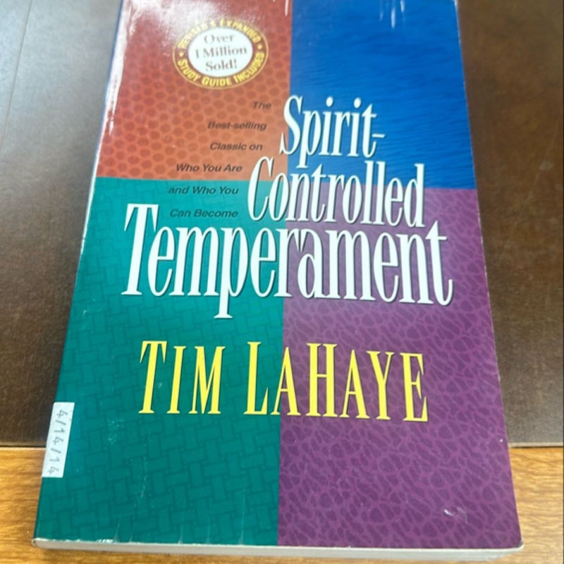 Spirit-Controlled Temperament