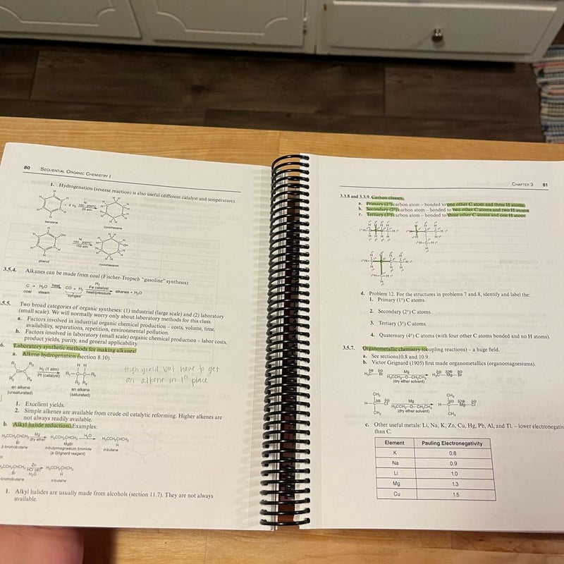 Sequential Organic Chemistry I