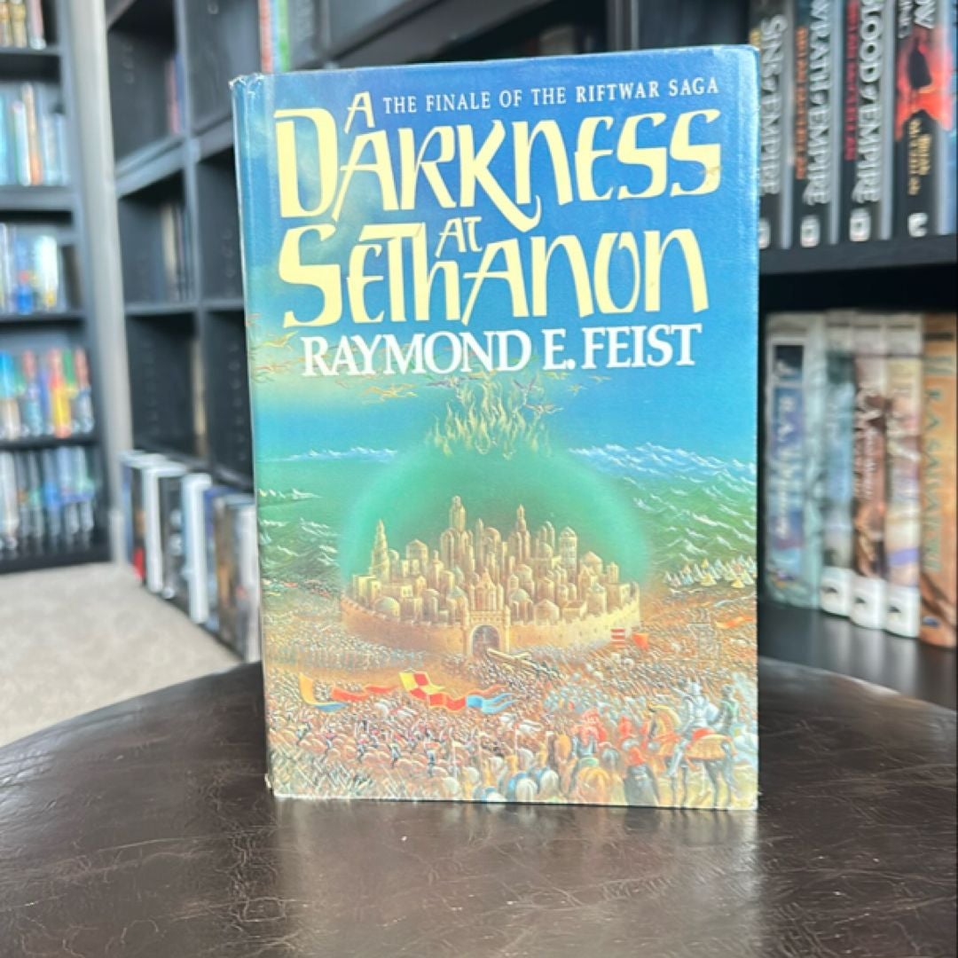 A Darkness At Sethanon By Raymond Feist (Riftwar Sage Vol III