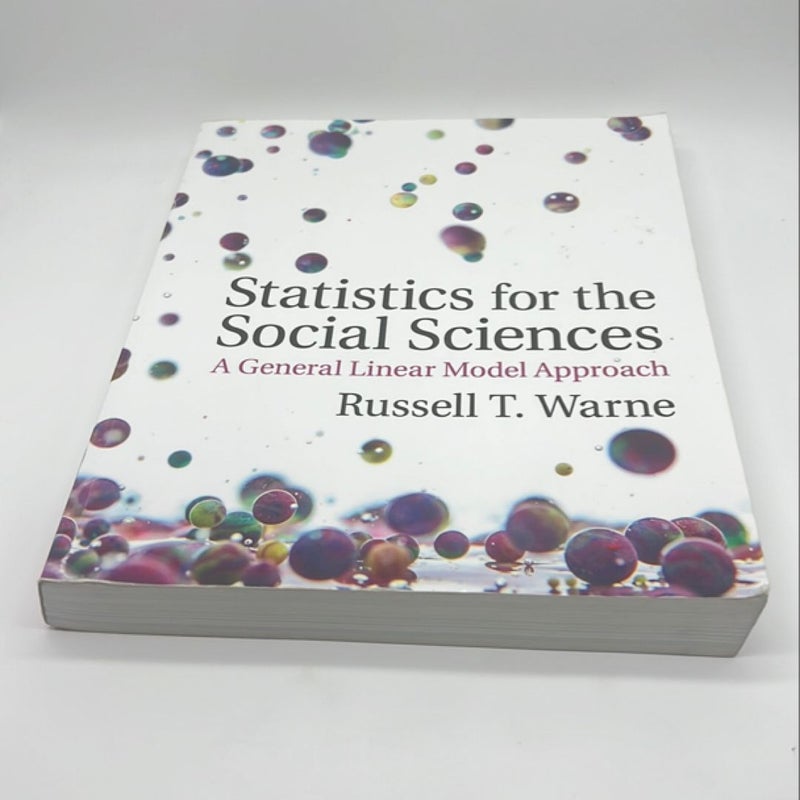 Statistics for the Social Sciences