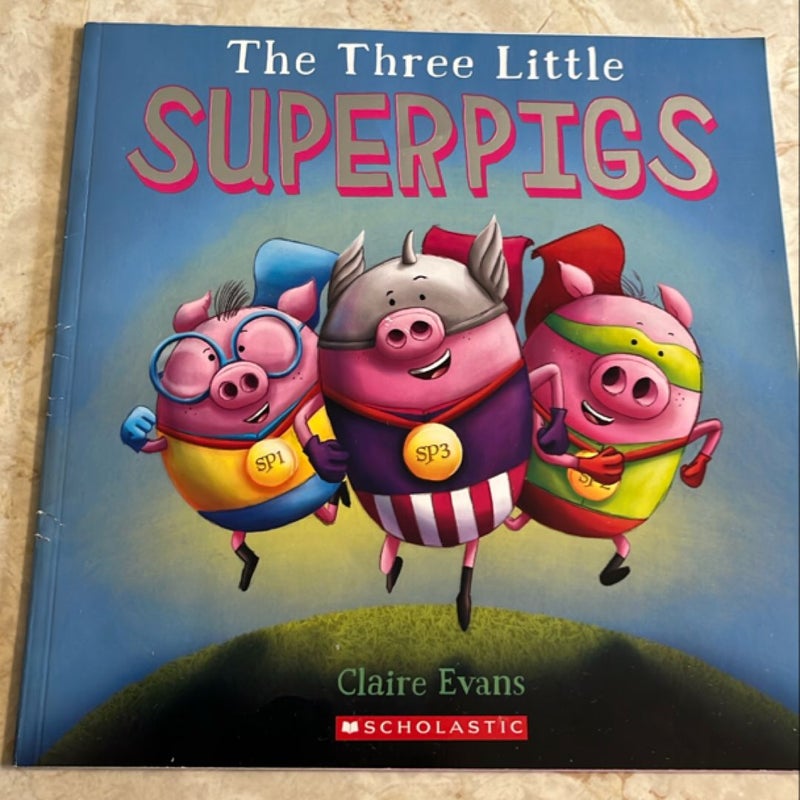 Three Little Superpigs bundle of 2 books