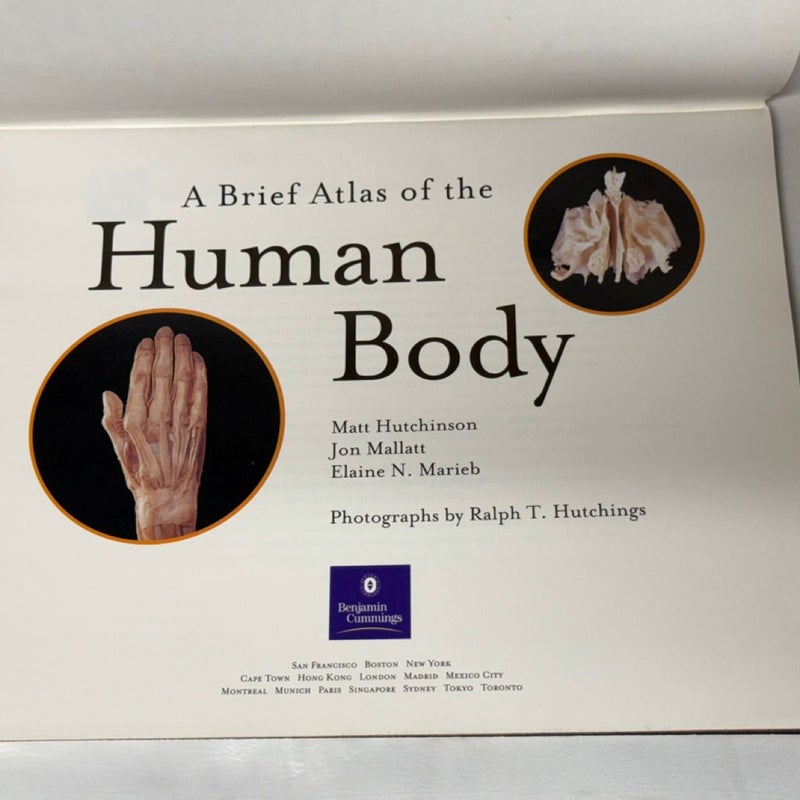 A Brief Atlas of the Human Body