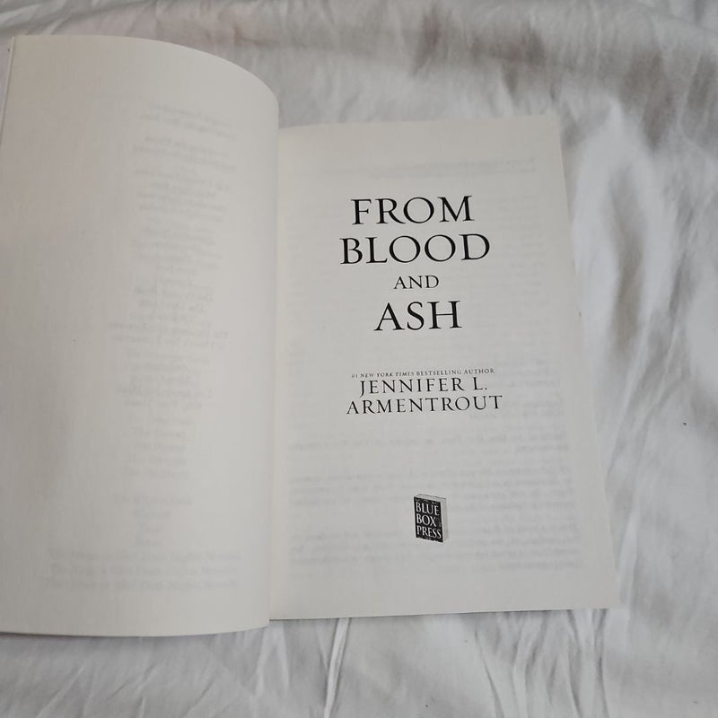 From Blood and Ash