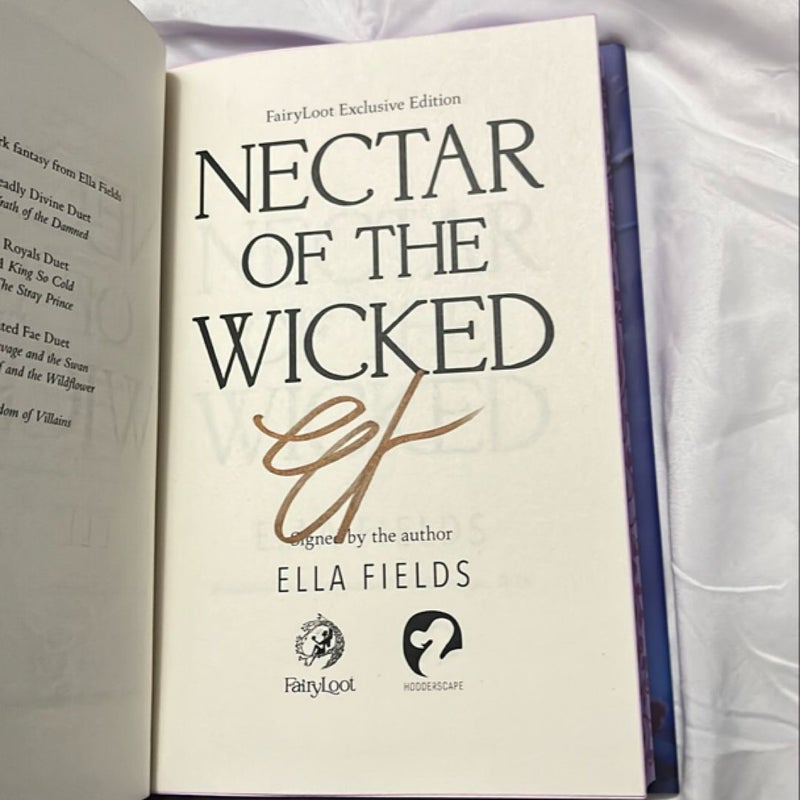 SIGNED!! Nectar of the Wicked 