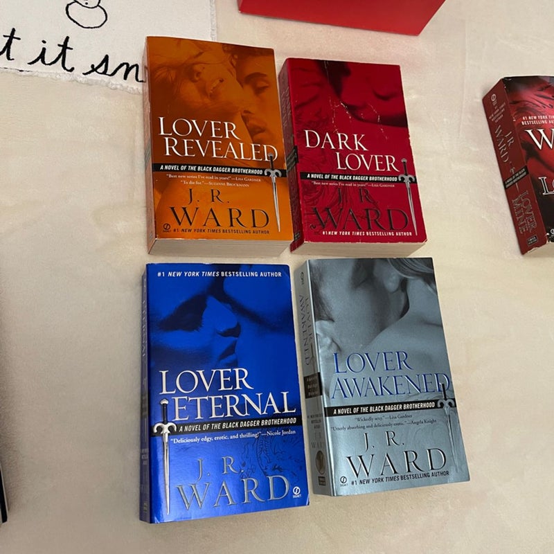 Black Dagger Brotherhood Box Set + Lover Mine