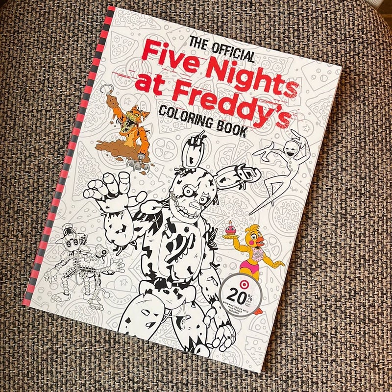 Five Nights at Freddy's Official Coloring Book: an AFK Book