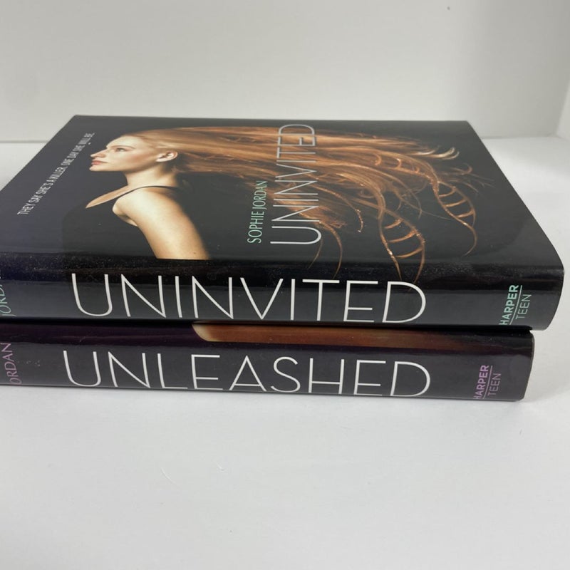 Uninvited and Unleashed Duology Hardcovers Sophie Jordan