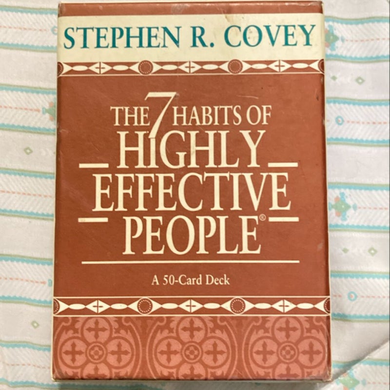 The 7 Habits of Highly Effective People 