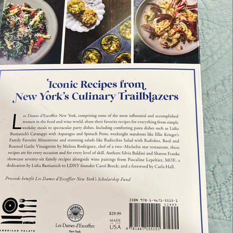 Les Dames d'Escoffier New York Cookbook