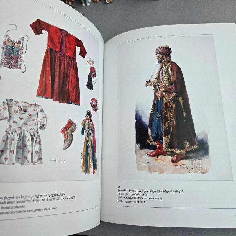 National Costumes of Caucasian People
