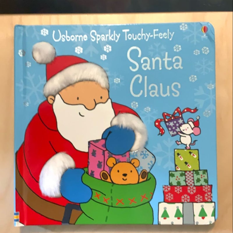 U.S. borne Sparkly Touchy-Feely Santa Claus