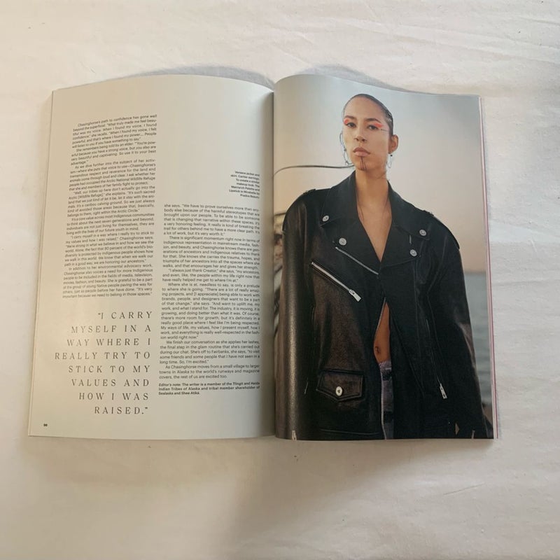 Allure Quannah ChasingHorse “When I Found My Voice” Issue October 2022 Magazine