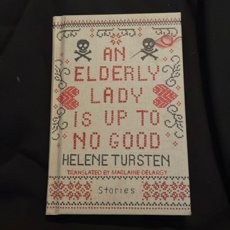 An Elderly Lady Is up to No Good