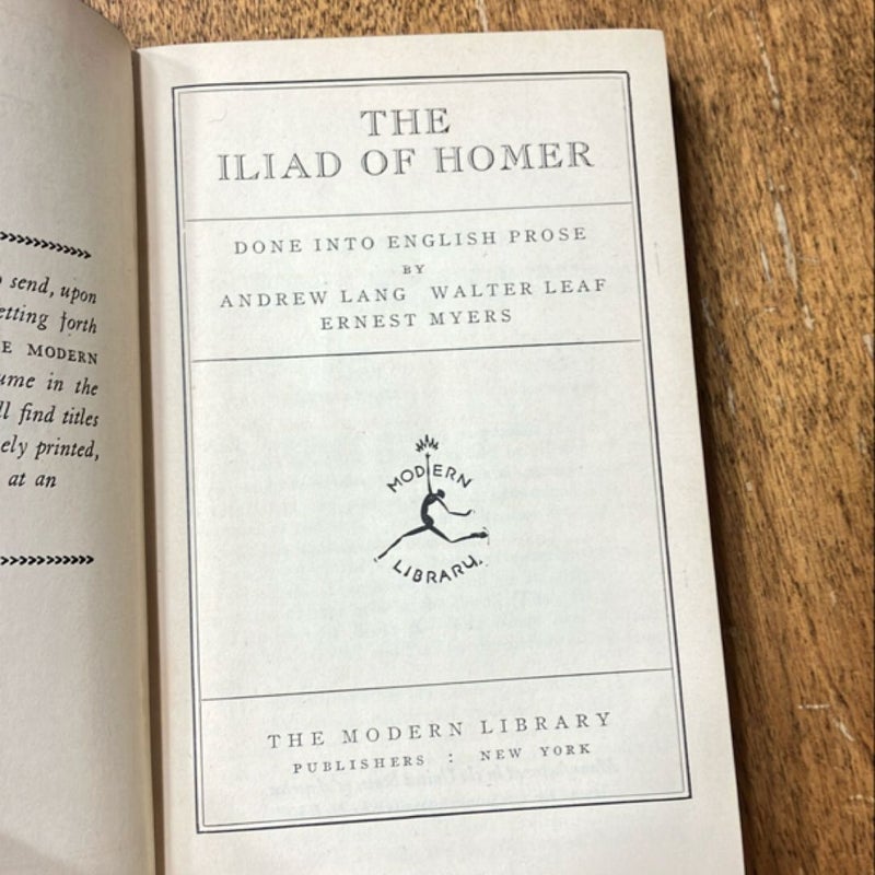 The Iliad of Homer