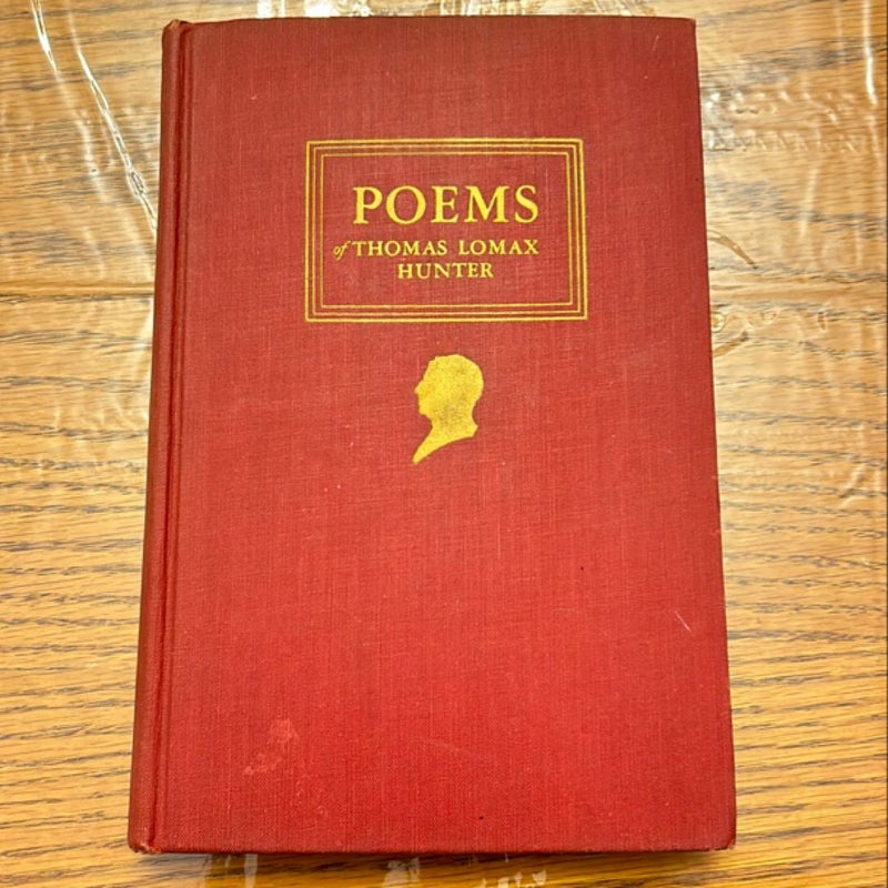 Poems of Thomas Lomax Hunter