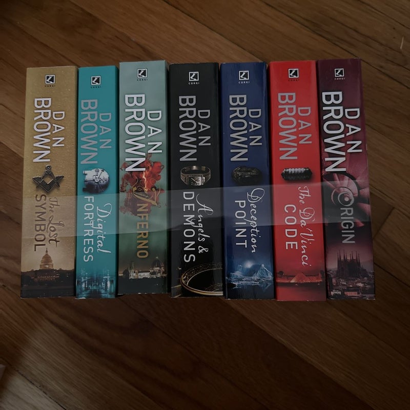 Dan Brown Set Origin, The Da Vinci Code, Deception Point, Angels and