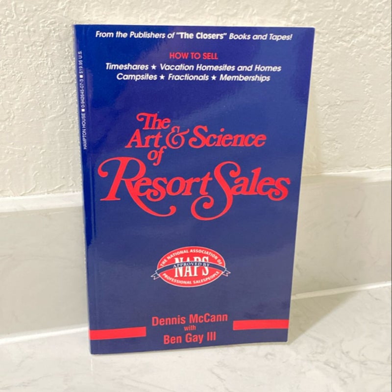 The Art and Science of Resort Sales