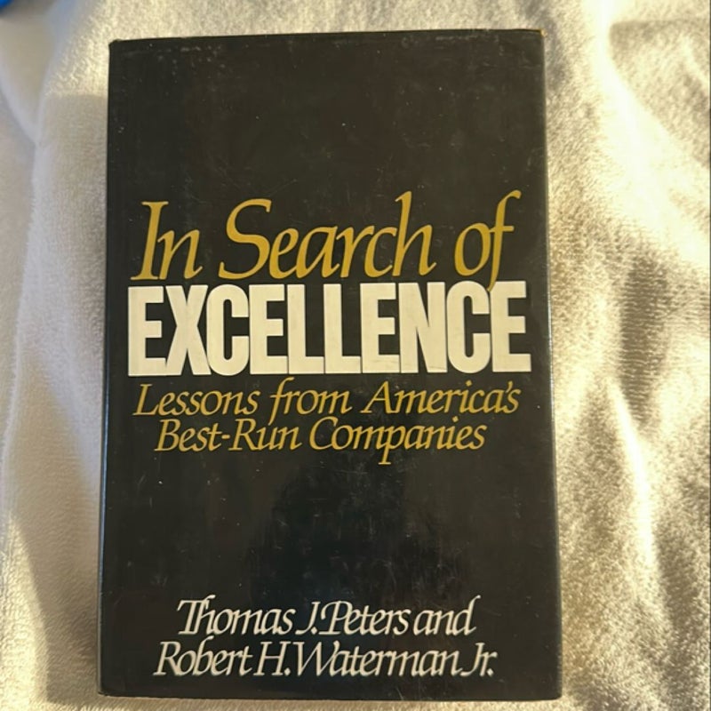 In Search of Excellence