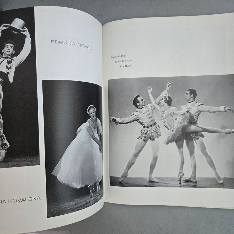 Vintage 1958 1959 Season BALLET RUSSE DE MONTE CARLO Tour Program / NINA NOVAK