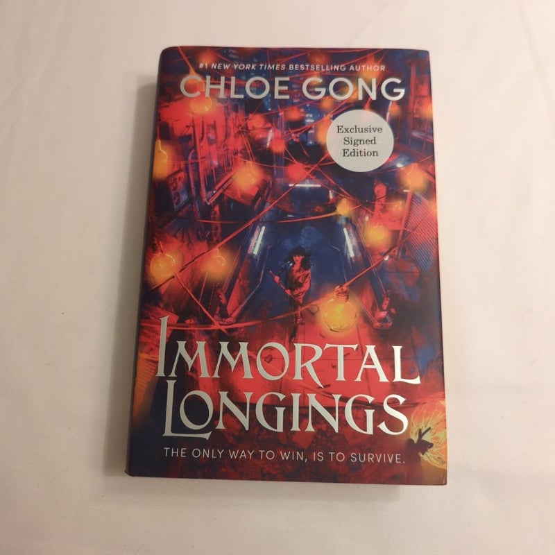 **WATERSTONES SIGNED EXCLUSIVE** Immortal Longings