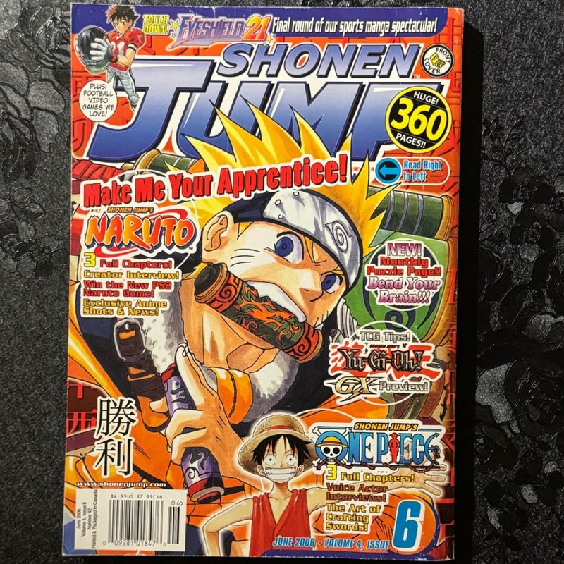 Shonen Jump Volume 4 Issue 6 Number 42 2006