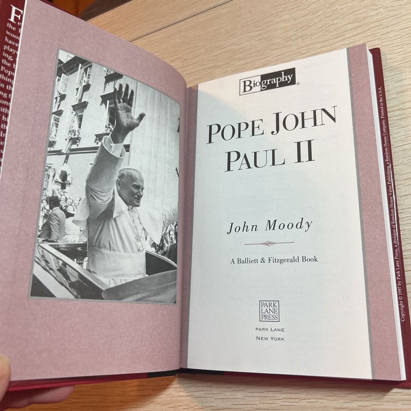 Pope John Paul II by John Moody, Hardcover | Pangobooks