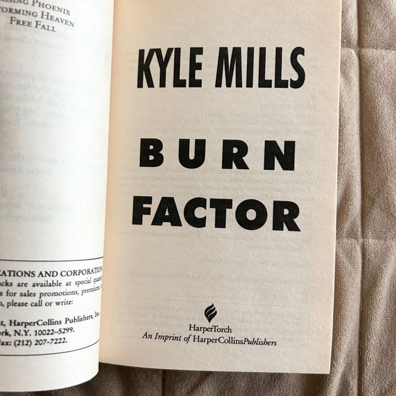 Burn Factor  1539