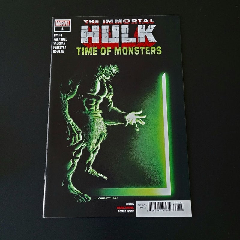 Immortal Hulk: Time Of Monsters #1