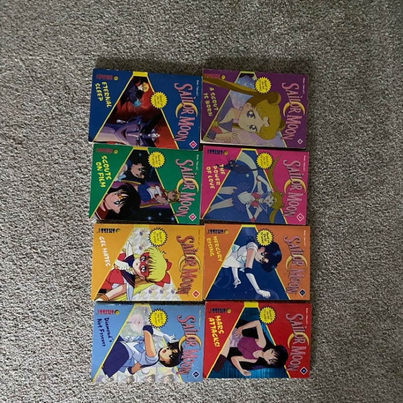 sailor moon novels 1-8